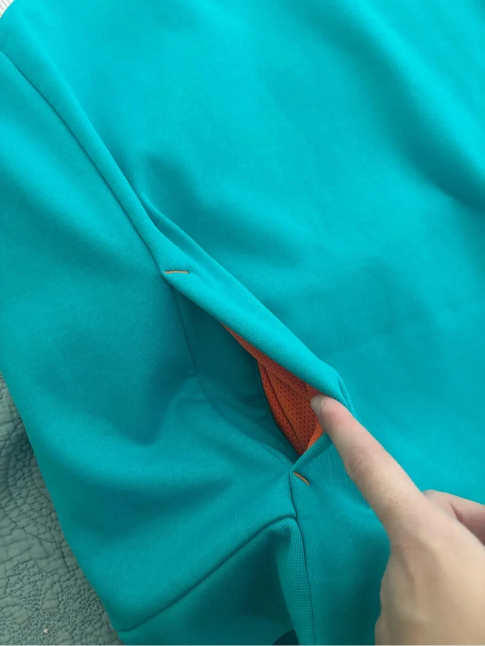 NFL Kids Teal Dolphins Hooded Pullover with Coral Accents
